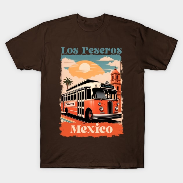 Peseros Mexico T-Shirt by BAJAJU